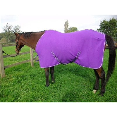 &#39;Fleece Rug in Purple